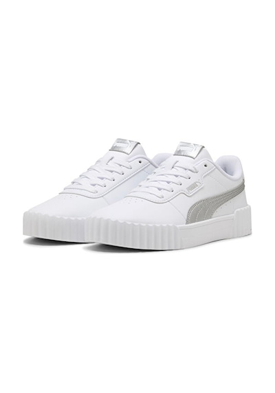 Puma Carına 3.0 Metallıc Glam Unisex Günlük Ayakkabı 40825502 Beyaz