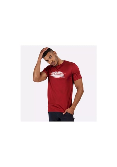 Regatta Fingal V Erkek T-Shirt - Bordo
