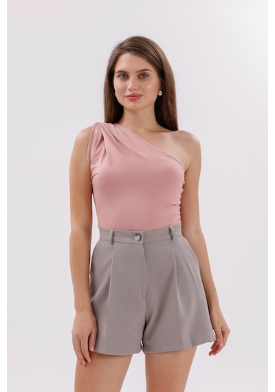 Genius Store Fundachoosesxgenius Kadın Pileli Şort İç Göstermez Lamineli Kadın Şort Pileli-şort Gri Genius Store Fundachoosesxgenius Kadın Pileli Şort İç Göstermez Lamineli Kadın Şort Pileli-şort Gri