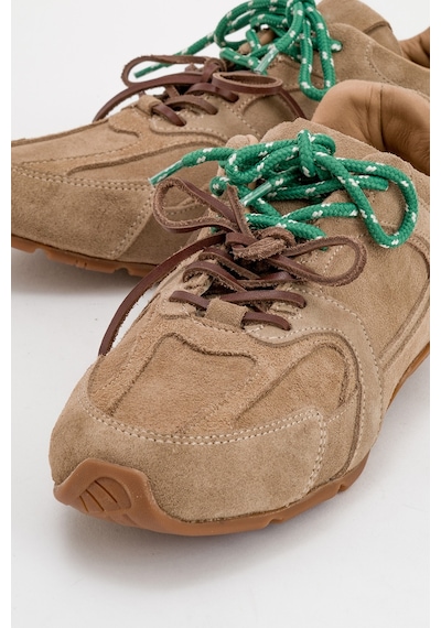 Luvishoes Luvi Shoes Serena Bej Süet Hakiki Deri Kadın Spor Ayakkabı Süet Bej