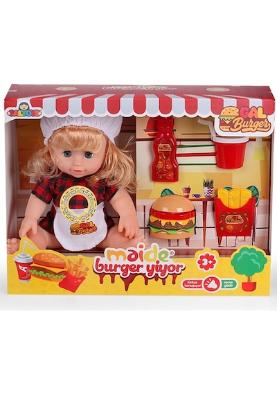 Galtoys Maide Burger Yiyor Türkçe Konuşan Bebek Glt1105
