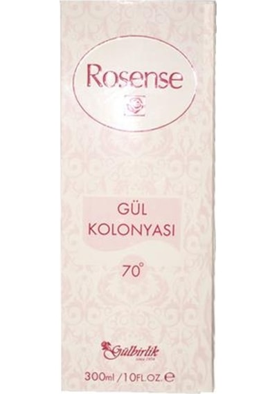 Rosense 70 Derece Gül Kolonyası 300 ML
