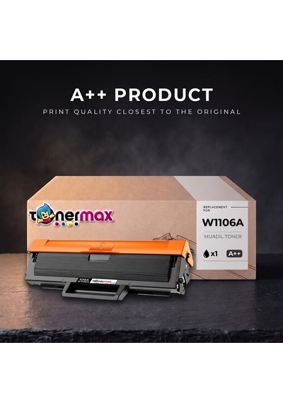 Hp 106a W1106a Uyumlu Toner - Çipli Yeni Versiyon / 107a / 107w / Mfp 135w / Mfp 137fnw - Aa Plus