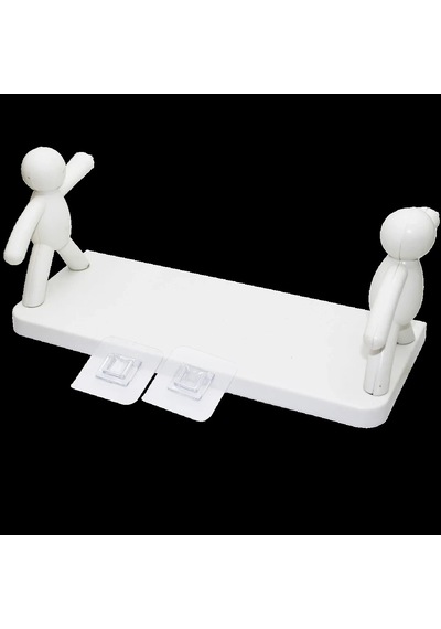 Rambo Manken Tutacaklı Plastik Etejer Yapışkanlı Büyük 13.5x33cm 5468 Çok Renkli