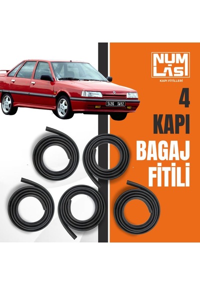 Renault Reno-21 4 Kapı + Bagaj Fitili-a Kalite-numlas-nm6985