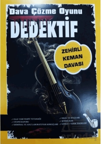 Dedektif Dava Çözme Oyunu - Zehirli Keman Davası Mt Dedektiflik