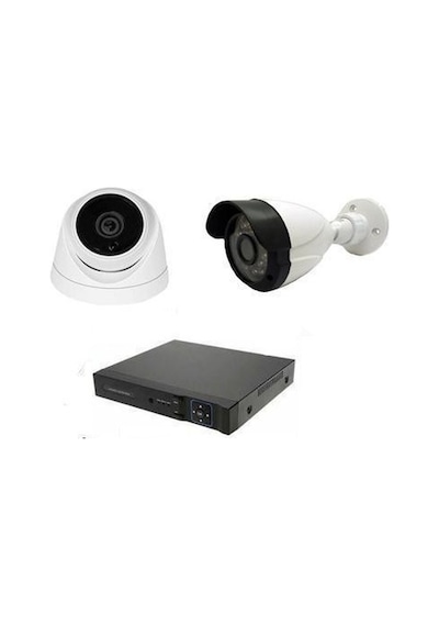 River World Ahd Güvenlik Seti 1 İç 2 Dış Mekan Kameralı 1080p 2mp 54241152