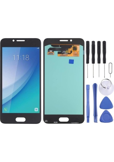 Samsung Galaxy Uyumlu  C5 Pro C5010 Oled Lcd Ekran Dokunmatik Siyah