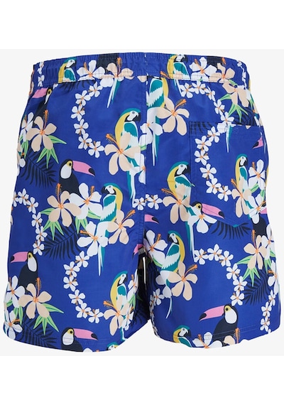 Jack & Jones Jpstfiji Erkek Mavi Deniz Şortu 12253230-bluing