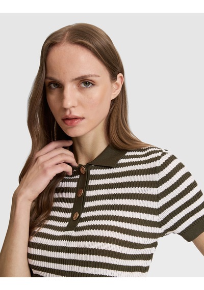 Pierre Cardin Kadın Haki Kazak /triko 50324128-vr027