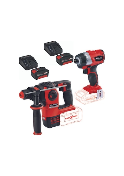 Einhell Herocco 18v Kırıcı TE-CI 18 BL Vidalama 2x4.0ah Set