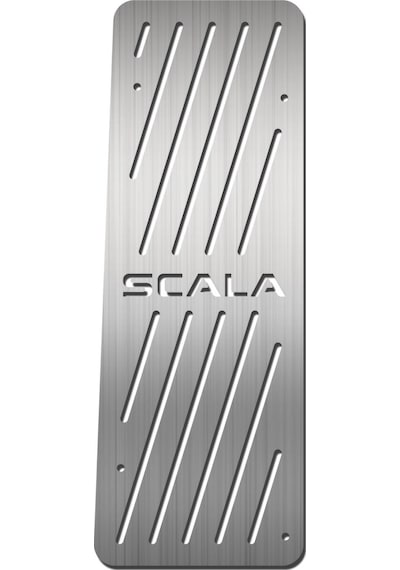 Skoda Scala Krom Ayak Dinlendirme Pedalı - 2019 Ve Üzeri Skoda Scala Krom Ayak Dinlendirme Pedalı - 2019 Ve Üzeri