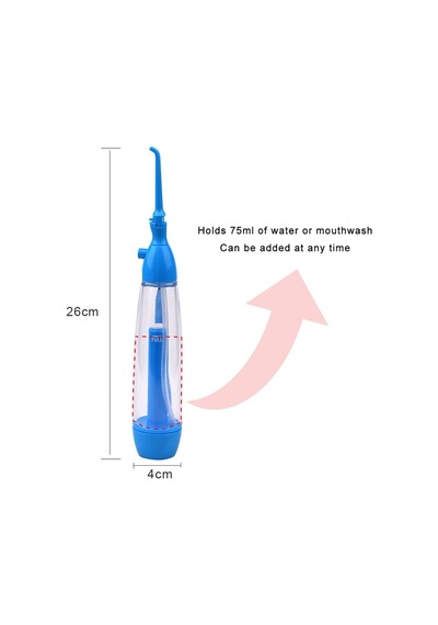 Pratik Taşınabilir Su Pensesinde Jet Temizleme Diş Ağız Protez Temizleyici Diş Hijyeni Ipi Diş Manuel Ağız Irrigator Manuel Diş İpi