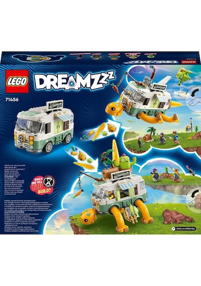 LEGO® DREAMZzz™ Bayan Castillo'nun Kaplumbağa Minibüsü 71456 7+ Yaratıcı Oyuncak Yapım Seti - 434 Parça