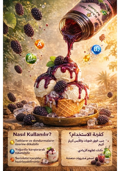 Doğal Karadut Özü 3'lü Set 800 Gr %100 Katkısız Yoğun Kıvamlı Dut Pekmezi Şekersiz, Koruyucusuz