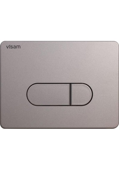 Visam Siena İki Kademeli Mat Krom Buton Mat Krom