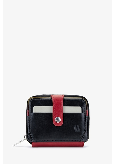 Valmenti Unisex Hakiki Deri Cüzdan Cuzdan 301 Seth Cuzdan Y24 Sıyah Ck Siyah