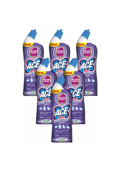 Ace Ultra Yoğun Okaliptus Çamaşır Suyu 6 x 750 ML