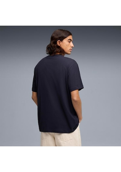 Puma Essential Relaxed No 1 Logo Erkek Lacivert Tişört