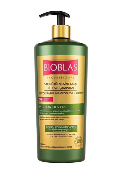 Bioblas Şampuan 1l Keratin Saç Onarıcı Ve Nemlendirici 5'li Avantaj Paketi - 5 Adet Tarı