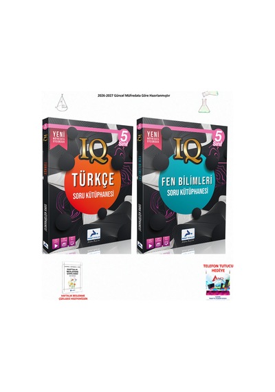 Paraf 5. Sınıf Iq Türkçe+fen Bilimleri 2 Kitap Seti