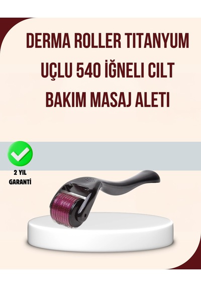 Zenvia Titanyum Mikro İğneli Dermaroller 1 Mm Kırışıklık Ve Leke Karşıtı Znv2026