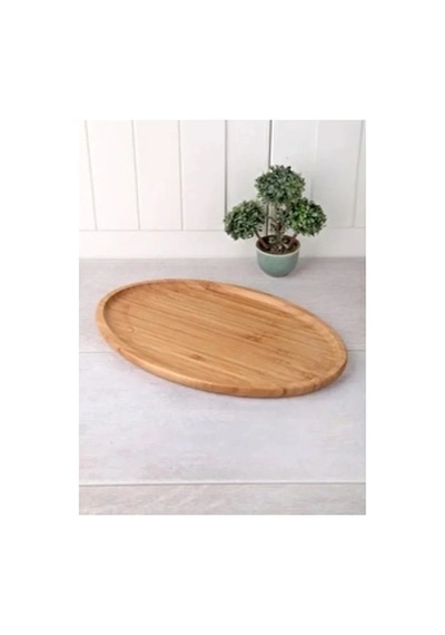 Tedar Bambu Sunum Tabağı 28x18 Cm Bls Bs-2818 Najmaddin 6411267