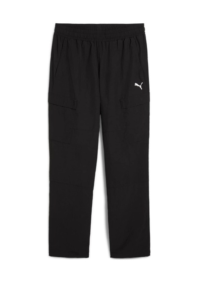 Puma Wardrobe Essentıals Erkek Geniş Kesim Kargo Pantolon 629653 01 Siyah