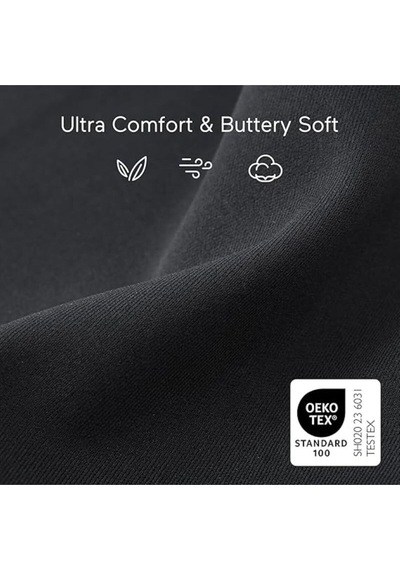 Momcozy Dikişsiz Emzirme Sütyeni, Kablosuz, Pedli, Yumuşak Ve Rahat Bralet Siyah