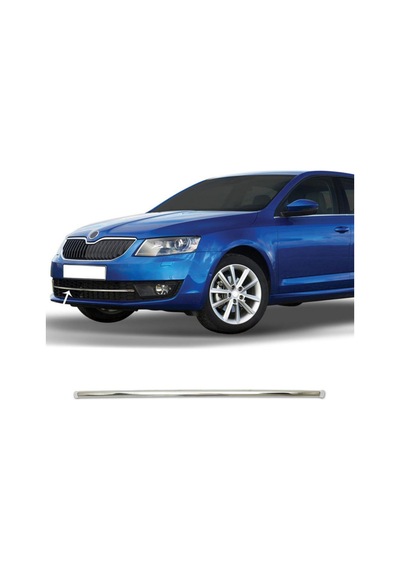 Skoda Octavia A7 Ön Tampon Çıtası - Krom Sd/sw 2013-2016