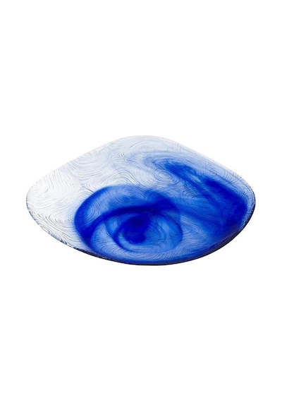 6lı 10641 Linden Batik Mavi 19 Cm Pasta Tabağı Takımı