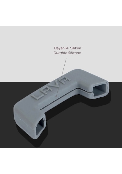 Lava Döküm Isı Dayanımlı Tencere Silikon Tutacak. 1set 2adet