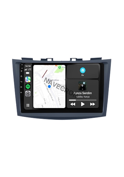 Suzukı Swıft 2011-16 9" Uyumlu Androıd Multimedya Gerçek 2/32 Kablosuz Carplay Geri Görüş Kameralı 9"