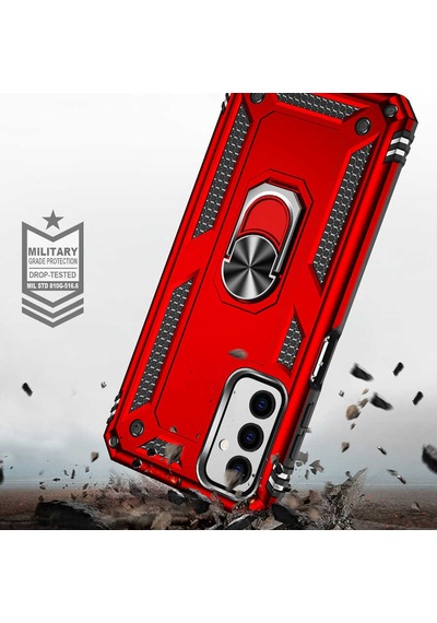 Zore Galaxy M23 Kılıf Omsy Vega Kapak - Siyah