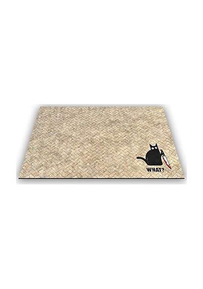 Monnhein Tasarımlı Dekoratif Kapı Önü Paspas, Dış Mekan/ev İçi/banyo/mutfak/yatak Odası/giriş Paspasları Ha Çok Renkli