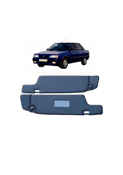 Renault 9 Broadway Fairway Uyumlu Spring Güneşlik Takımı Sağ Sol