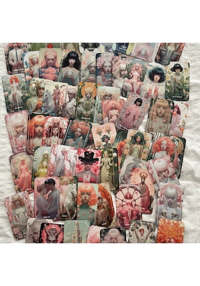 Mystic Rose Tarot Destesi Seti Ve Kullanım Kılavuzu