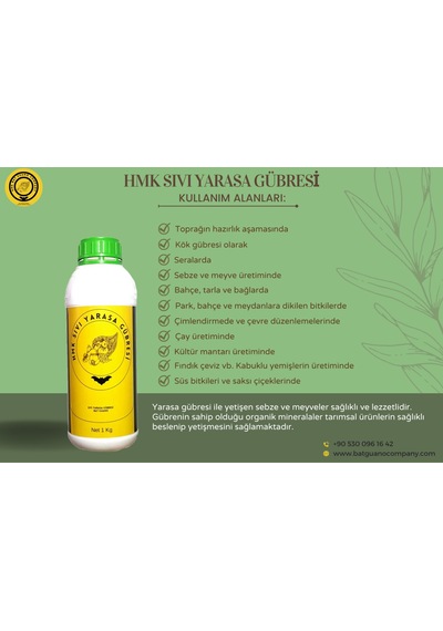 Hmk Sıvı Yarasa Gübresi 5 Litre