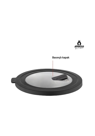 Nova 2 Parça Paslanmaz Çelik Saklama Kabı 18 Cm Sku: Smgstk642b318680 Açık