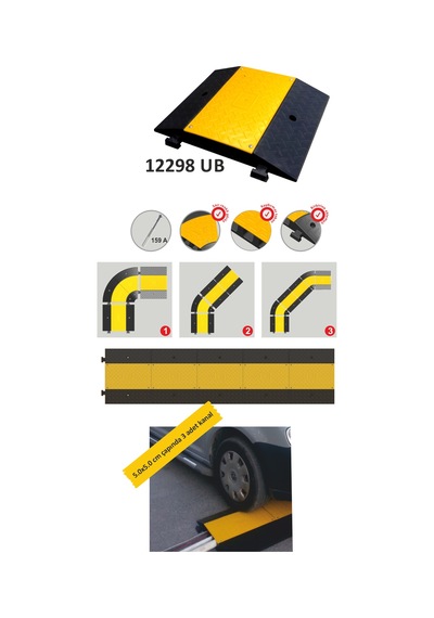 12298 Ub Evelux Kablo ve Hortum Koruyucu Kasis