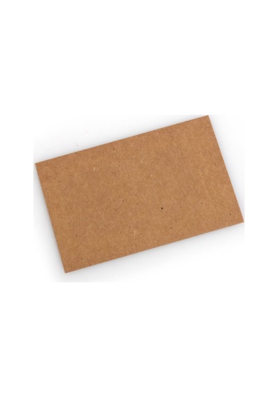 Boş Kartvizit Kraft 8.5x5.5 (90'lı) Boş Kartvizit Kraft 8.5X5.5 (9