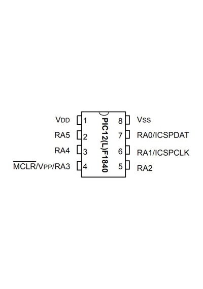 PIC12F1840 I/SN SMD SOIC-8 8-Bit 32MHz Mikrodenetleyici