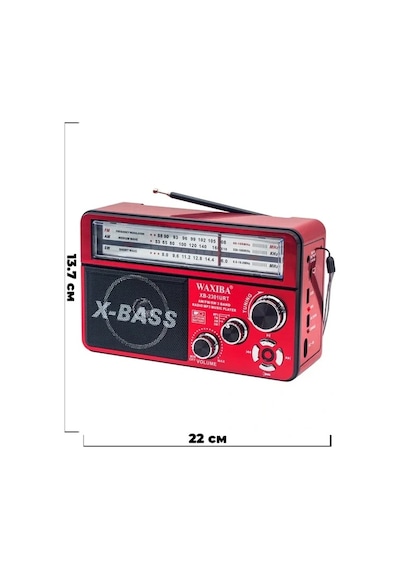 Nostaljik Radyo Waxıba Nostaljik Radyo Bluetooth Fm Usb Xb-2301rt 4741
