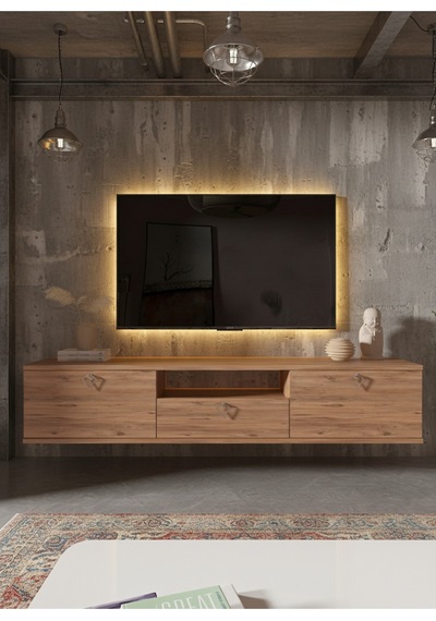 Resital Tv Ünitesi S1834-6 Çam Çam