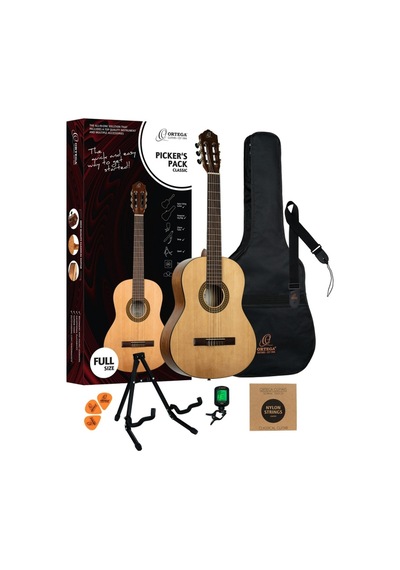 Ortega Rppc44 Picker S Pack 4/4 Klasik Gitar Seti