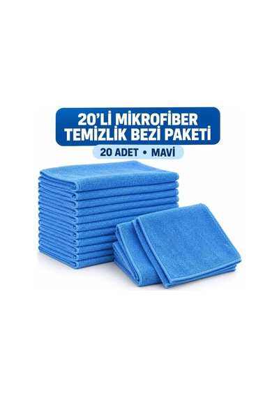 Temizlik Bezi Mikro Fiber Ekonomik 20 Li Pk - 939651024 Diğer
