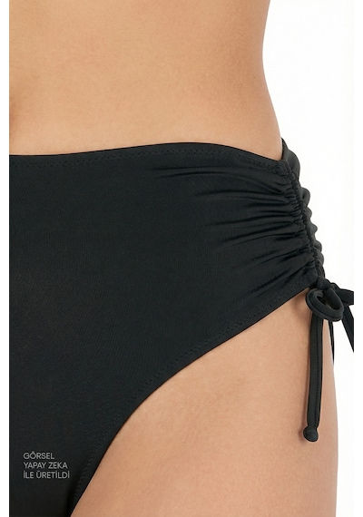 Penti Siyah High Ring Bikini Altı