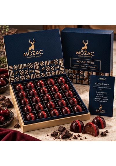 Mozac Rouge Noir Bolu Çikolatası 350 G
