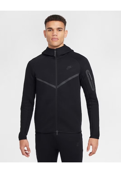 Nike Tech Fleece Hoodie Erkek Sweatshirt Sİyah