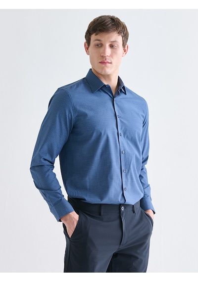 Lcw Busıness Lacivert Regular Fit Uzun Kollu Poplin Erkek Gömlek